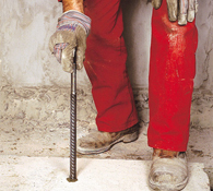 Dowel Bar Bonding with Sikadur Epoxy Adhesive for new Steel Reinforcement NCC